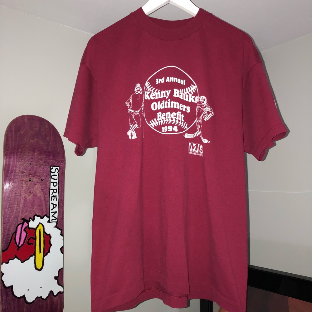 Vintage Baseball Graphic Single Stitched T-Shirt